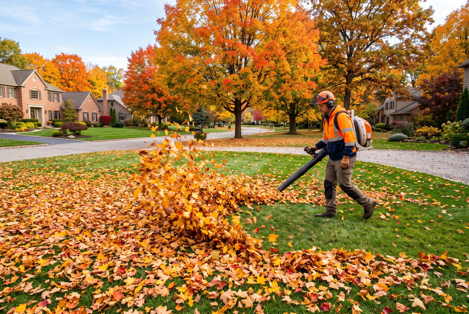 Fall cleanup